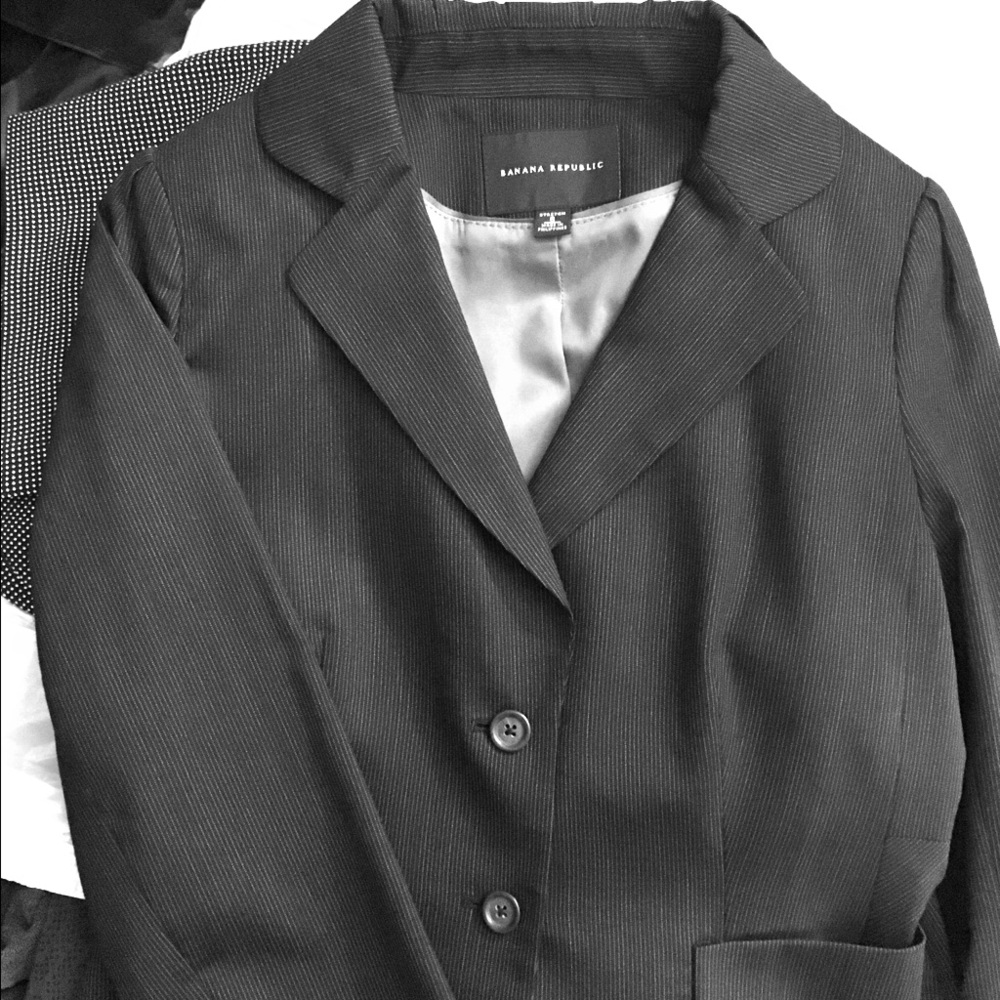 Banana Republic suit with Martin-fit pants